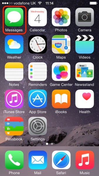 iPhone - Home Screen