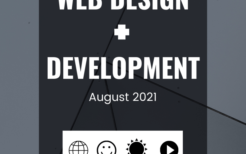 Hot Web Design and Development Resources - August 2021