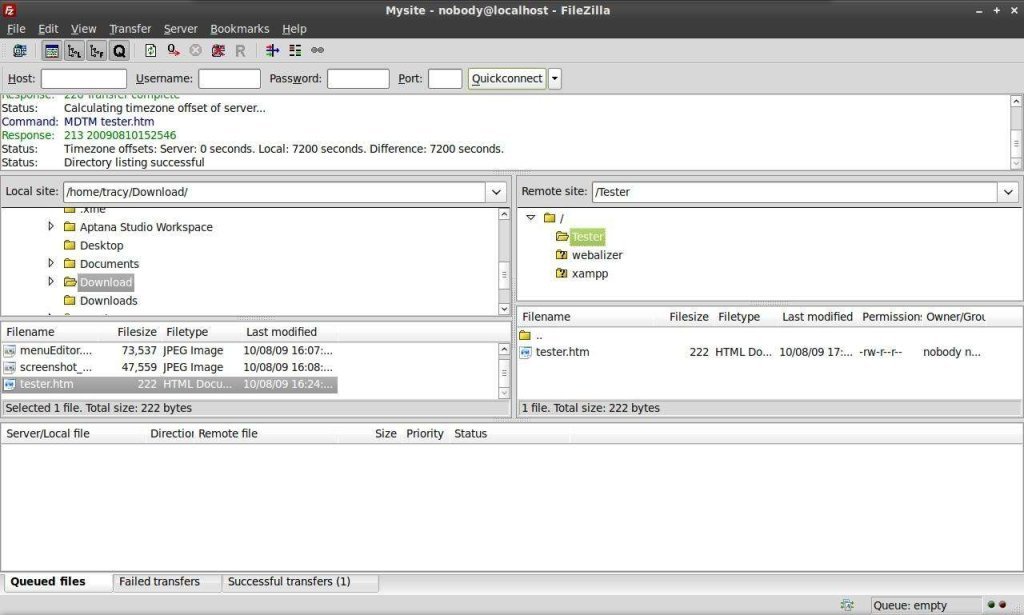 Filezilla