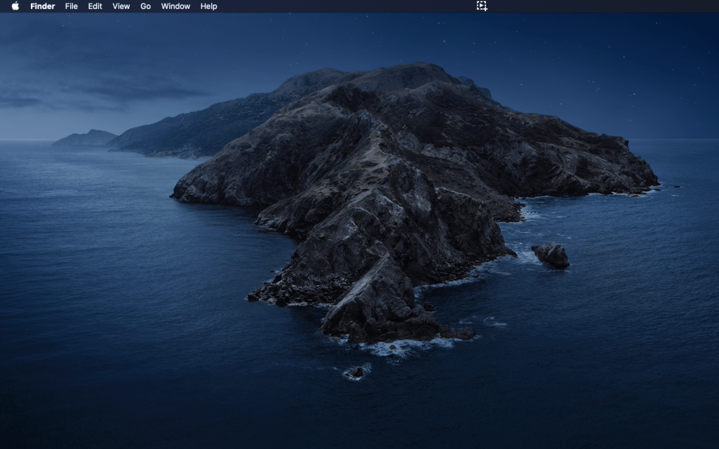 MacOS Catalina Desktop